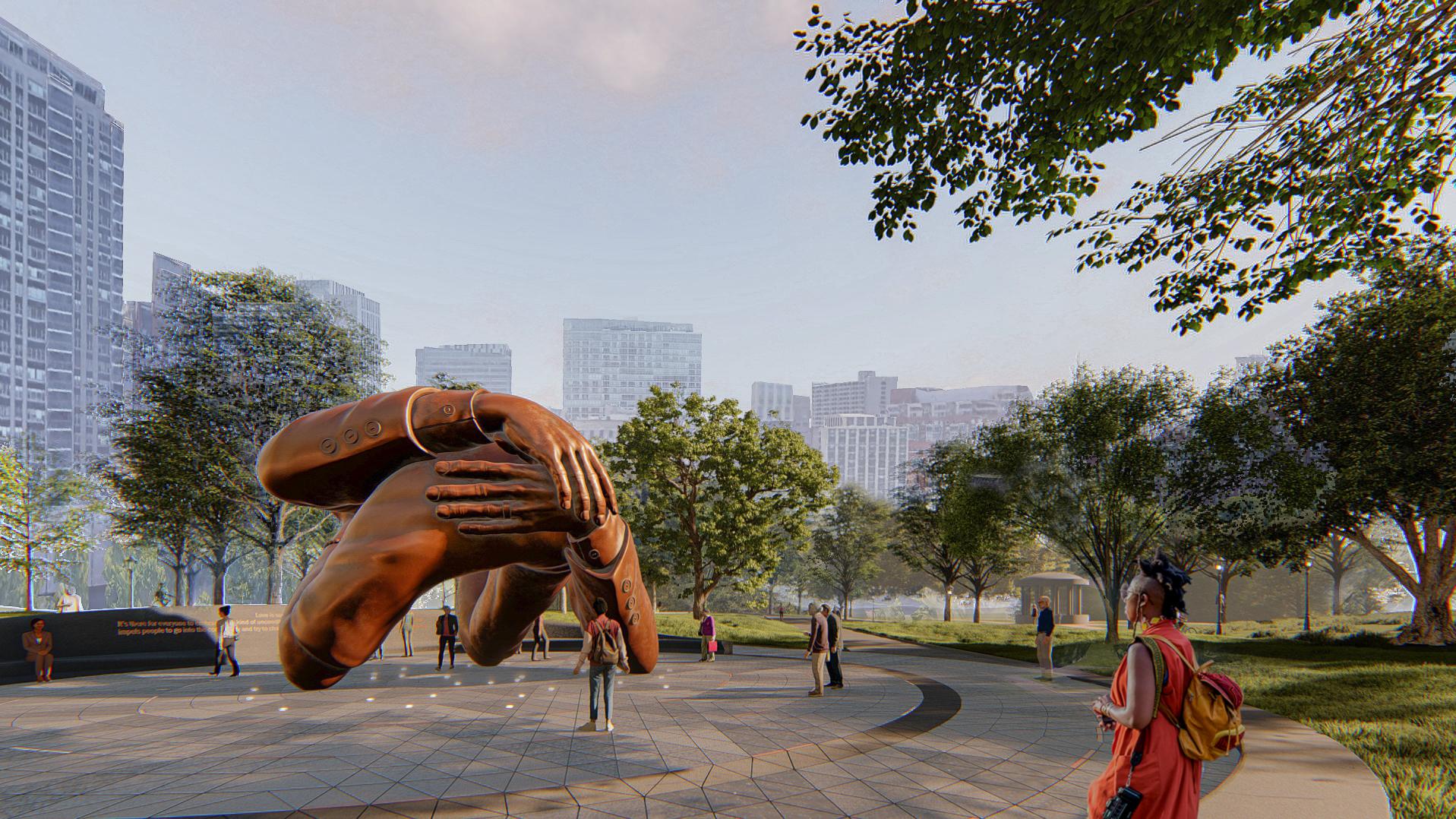 The Embrace  Photo by MASS DESIGN GROUP AND HANK WILLIS THOMAS STUDIO, CNN